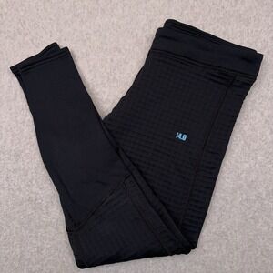 Under Armour Coldgear Base 4.0 Fitted Leggings‎ Women's Large Navy Blue Stretch